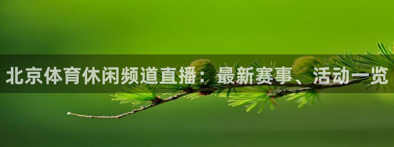 北京体育休闲频道直播：最新赛事、活动一览