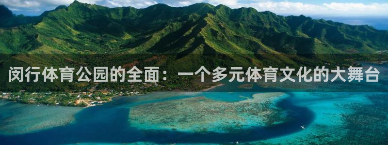 闵行体育公园的全面：一个多元体育文化的大舞台